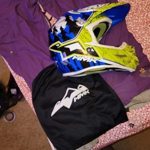 HMK Snowmobile helmet Size Medium in like new condition.